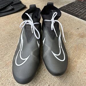 Nike Black and White Athletic Slip-On Shoes